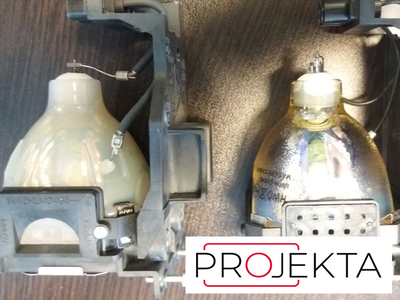 Konkurenční firmou oklamaný zákazník, kde v domnění, že zakoupil originál lampu mu byla prodána lampa neoriginální